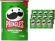 Pringles Sour Cream and Onion Stacked Potato Chips 53 g (12-Piece Set)