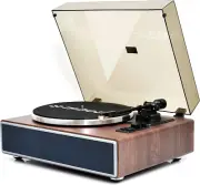 Mbeat MB-PT-38AWT Hifi Turntable with Bluetooth Speaker - Walnut | MMC Stylus...