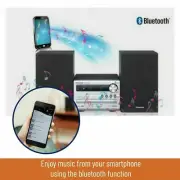 Panasonic Bluetooth Hi-Fi Stereo Music System CD Player FM Radio MP3 USB Bass AU