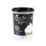 Over the Top Buttercream White Icing 425G Decorating Cake Baking