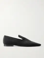 [TOTEME] TOTEME - The Venetian Suede Loafers - Gray - IT38 IT 38 Gray