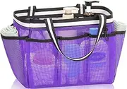 XL Portable Mesh Shower Caddy Tote Bag for College Dorm, Gym, Beach, Pool, Camping, Travel