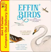 2025 Planner Effin' Birds 12-Month 2025 Monthly/Weekly Planner Calendar Diary