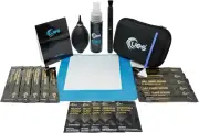 21-In-1 Camera Cleaning Kit: 10 Full-Frame Sensor Cleaning Swabs, 5 Lens Cleanin