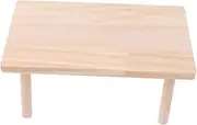 Abaodam Wooden Hamster Platform with Ramp Durable Cage Accessory for Small Animals Chew Resistant Design for Increased Activity and Enrichment for Hamsters