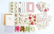 Anna Griffin Watercolor Floral Decoupage Card Making Kit AG759 ~ 20 Unique Cards