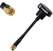 FOXEER Thriverline FPV Antenna 5.8GHz Pagoda RHCP Omnidirectional Antenna for FPV Quadcopeter TX/RX (Black, RP-SMA)