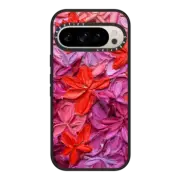 Google Pixel 9 Pro Impact Magnetic Case Magenta Garden Floral