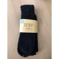 在飛比找蝦皮購物優惠-Net 兒童褲襪 女童深藍色羅紋褲襪（薄）M 105-125