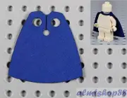 Royal Blue Cloth Cape For LEGO Minifigures - Fabric Robe Cloak Jedi Star Wars