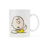Snoopy Charlie Brown Thinking Mug 350ml Peanuts Coffee Tea Cup Ceramic Gift