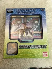 Digimon Card Game Adventure Box 1 - Agumon Figure - Sealed English Bandai New