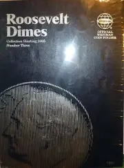 Starting at 2005 New Roosevelt Dime Whitman Folder #M30-WR