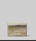 Michael Kors Cece Small Leather Gold Metallic Wallet NWT
