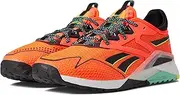 [Reebok] Women's Nano X2 TR Adventure Cross Trainer, Orange Flare/Black/Solar Acid Yellow, 12