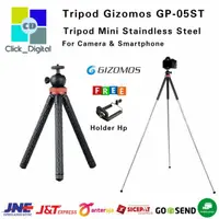 在飛比找蝦皮購物優惠-Gizomos GP-05ST 迷你三腳架不銹鋼, 用於智能