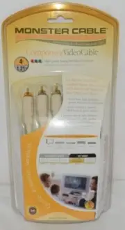 Monster Cable Home Series Component Video Cable Four Foot