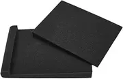 2pcs 30x20x4.5cm Sponge Studio Monitor Speaker Acoustic Isolation Foam Soundproof Isolator Pads High Density Sound Proof Panels