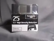 25-Pack PL Media 3.5” High-Density IBM Formatted 1.44MB Floppy Diskettes New