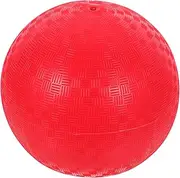 QUMIIRITY Playground Ball Game Ball Dodgeball Balls Flapping Kickball Sports Outdoor Inflatable Balls Outdoor Play Ball Bouncing Balls Dodgeball PVC Red