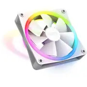 NZXT F120 RGB DUO RF-D12SF-W1 Cooling Fan - PC - 120 mm Maximum Fan Diameter - 1 x Fan(s) - 1375.6 L/min Maximum Airflow - 1800 rpm - Fluid Dynamic -