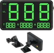 AUTENS Universal HUD GPS Head-up Display Digital Speedometer Driving Speed Alert