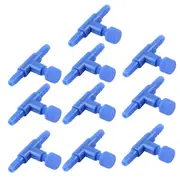 Flow Control Air Pump Line Tube Fish Tank Aquarium Airline Regulator 10x