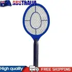 Bug Zapper Racket Electric Fly Swatter Handheld Battery Powered Zapper (Blue) #A