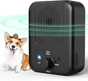 Stop Dog Barking Device, Automatic Anti Barking Devices for Dogs 33 FT, Ultrasonic Rechargeable Waterproof Dog Barking Control Deterrent Stopper Dog Training Tool Indoor/Outdoor Safe for Most Dogs