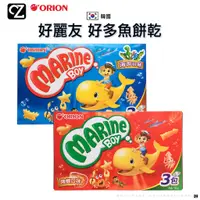 在飛比找蝦皮商城優惠-韓國 ORION 好麗友 好多魚餅乾 30g 90g 海苔 