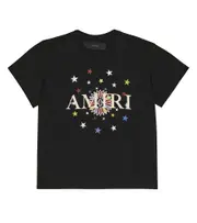 [Amiri Kids] Amiri Kids Printed cotton jersey T-shirt Y 8 black