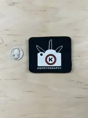 Knifetography Patch - Hook and Loop Fastener