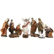Nativity Scene Set 12 Inch 11 Piece Holy Family & Magi Nacimiento |2161SN| New
