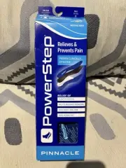 PowerStep Original Arch Support Shoe Insoles Full Length SIZE H Men 11-11.5