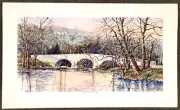 Burnside Bridge Antietam Sharpsburg, MD Barry Richardson Art Print Limited Ed.