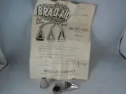 Vintage set of 3 BRAID-AID Folder No Box but w/ instructions