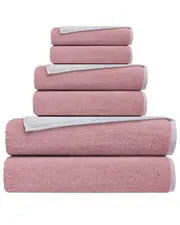 DePera Home Double Face Set Of 6 Turkish Towels