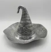 BROOMSTICK BLVD HALLOWEEN WITCH HAT CHIP & DIP BOWL SERVING DISH CENTERPIECE NWT