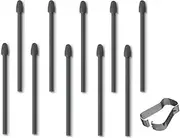 (10 Pack) Marker Pen Tips/Nibs for Boox Pen2 Pro, Tab X,Max Lumi2, Note Air2, Note Air2 Plus, Nova Air C Stylus Pen Replacement Nibs/Tips Soft (Black)