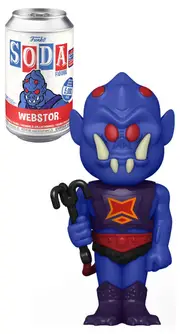 Funko Soda Figure - MOTU #58295 Webstor (5,000 pcs) SDCC 2021 Exclusive - New, Sealed