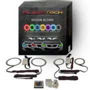 RGB Angel Eye LED Halo kit with IR Remote for 2013-2015 Nissan Altima Headlights (for: Nissan)