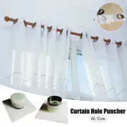 Curtain Hole Puncher with Mat Handle Manual Curtain Eyelets Drilling Tool Home