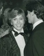 Singer Olivia Newton-John & Matt Lattanzi at Nineth American - 1981 Old Photo 1