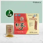 【振興高麗人蔘】高麗天紅蔘茶 50入禮盒*2入組(中秋送禮)