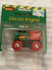 New Brio "Classic Engine" #33610 Wooden Toy Train Engine