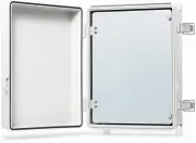 Hinged Cover Stainless Steel Latch Junction Box with Inner Door 410X310X180Mm, U