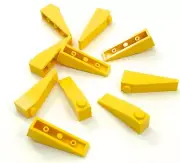 Lego 10 New Yellow Slopes 18 4 x 1 Sloped Pieces