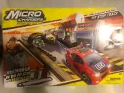 MICRO CHARGERS ELECTRONIC MICRO RACING CARS PRO RACING SYSTEM PIT STOP TRACK