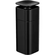 Push-down Vacuum Pump Dispenser Bottle, Push-down Liquid Pump Dispenser Bottle for Nail Polish and Makeup Remover (Black)
