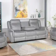 NNEDSZ Carlton 3R Finest Fabric Recliner Sturdy Construction Metal Mechanism